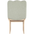 Meridian Furniture Shaw Mint Chenille Fabric Upholstered Dining Chair