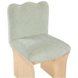 Meridian Furniture Shaw Mint Chenille Fabric Upholstered Dining Chair