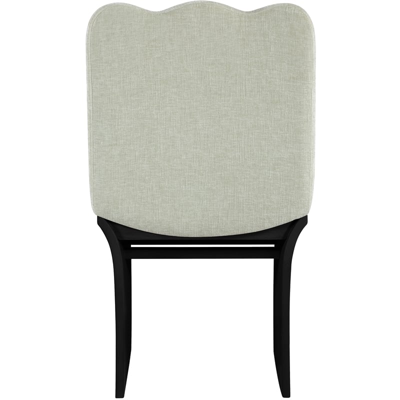 Meridian Furniture Shaw Mint Chenille Fabric Upholstered Dining Chair