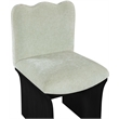 Meridian Furniture Shaw Mint Chenille Fabric Upholstered Dining Chair