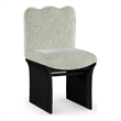 Meridian Furniture Shaw Mint Chenille Fabric Upholstered Dining Chair
