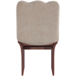 Meridian Furniture Shaw Beige Chenille Fabric Upholstered Dining Chair