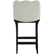 Meridian Furniture Shaw Mint Chenille Fabric Upholstered Counter Stool