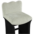 Meridian Furniture Shaw Mint Chenille Fabric Upholstered Counter Stool