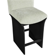 Meridian Furniture Shaw Mint Chenille Fabric Upholstered Counter Stool