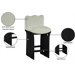 Meridian Furniture Shaw Mint Chenille Fabric Upholstered Counter Stool