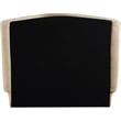Meridian Furniture Sandro Beige Chenille Fabric Upholstered Twin Bed