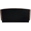 Meridian Furniture Sandro Brown Chenille Fabric Upholstered Full Bed