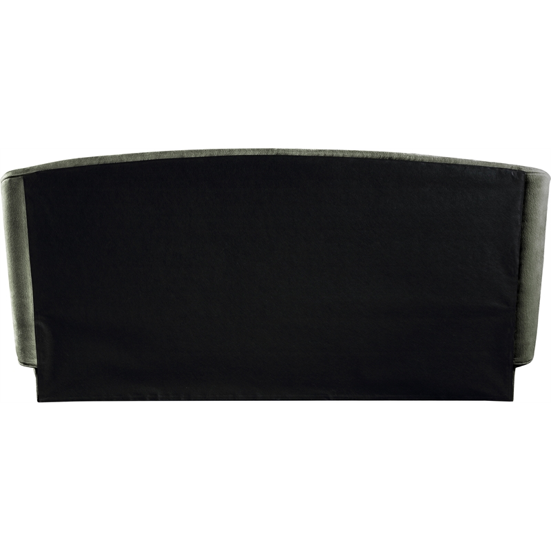 Meridian Furniture Sandro Green Chenille Fabric Upholstered Full Bed