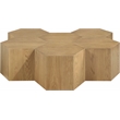 Meridian Furniture Eternal 6-Pc. Natural Oak Wood Coffee Table