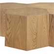 Meridian Furniture Eternal 6-Pc. Natural Oak Wood Coffee Table