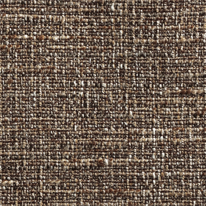 Meridian Furniture Roundhill Brown Linen Textured Fabric Counter Stool