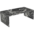 Meridian Furniture Vernazza Black Marble Coffee Table