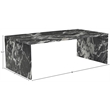 Meridian Furniture Vernazza Black Marble Coffee Table