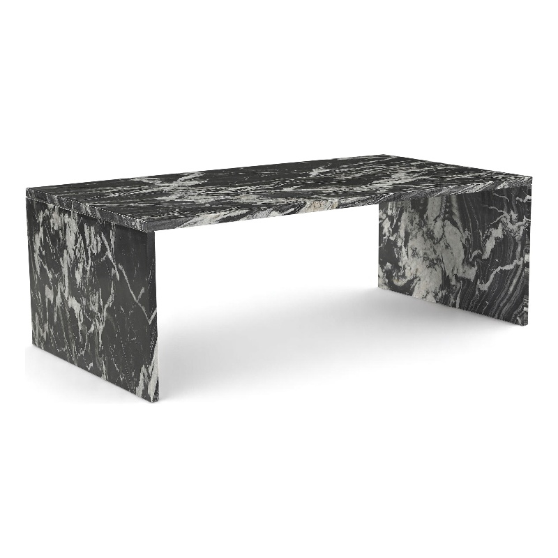 Meridian Furniture Vernazza Black Marble Coffee Table