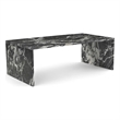 Meridian Furniture Vernazza Black Marble Coffee Table