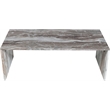 Meridian Furniture Vernazza Brown Marble Coffee Table