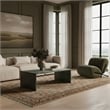 Meridian Furniture Vernazza Green Marble Coffee Table