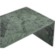Meridian Furniture Vernazza Green Marble Coffee Table