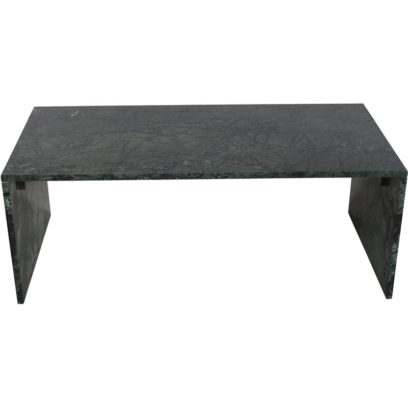 Meridian Furniture Vernazza Green Marble Coffee Table