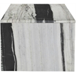 Meridian Furniture Vernazza Panda Marble Coffee Table