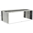 Meridian Furniture Vernazza Panda Marble Coffee Table