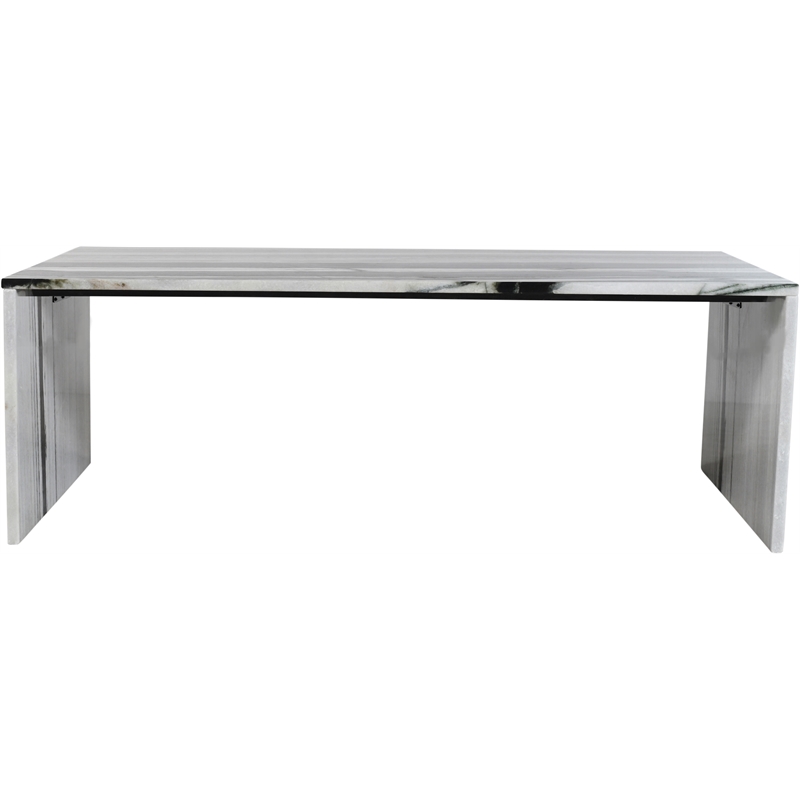 Meridian Furniture Vernazza Panda Marble Coffee Table