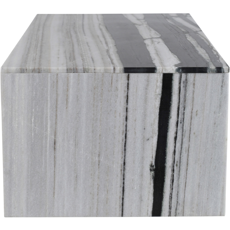 Meridian Furniture Vernazza Panda Marble Coffee Table