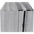 Meridian Furniture Vernazza Panda Marble Coffee Table