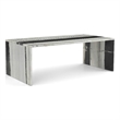 Meridian Furniture Vernazza Panda Marble Coffee Table
