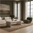 Meridian Furniture Vernazza White Marble Coffee Table