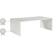 Meridian Furniture Vernazza White Marble Coffee Table