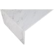 Meridian Furniture Vernazza White Marble Coffee Table