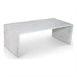 Meridian Furniture Vernazza White Marble Coffee Table