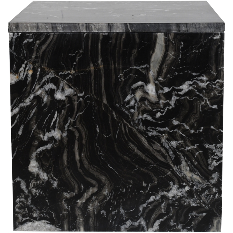 Meridian Furniture Vernazza Black Marble End / Side Table