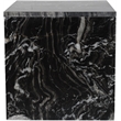 Meridian Furniture Vernazza Black Marble End / Side Table