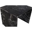 Meridian Furniture Vernazza Black Marble End / Side Table