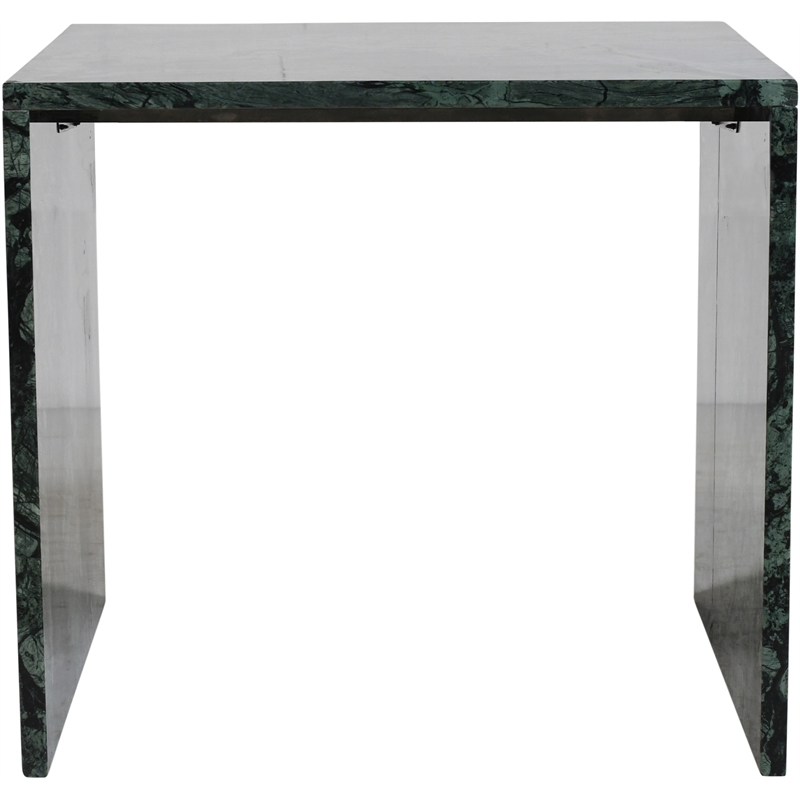 Meridian Furniture Vernazza Green Marble End / Side Table