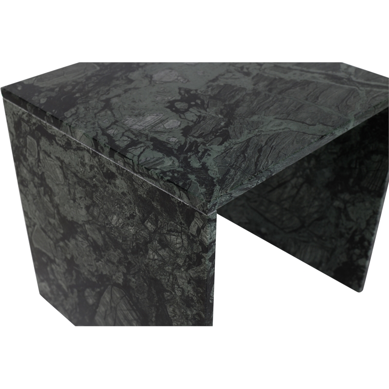 Meridian Furniture Vernazza Green Marble End / Side Table