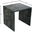 Meridian Furniture Vernazza Green Marble End / Side Table