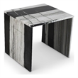 Meridian Furniture Vernazza Panda Marble End / Side Table