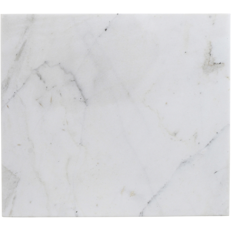 Meridian Furniture Vernazza White Marble End / Side Table