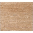 Meridian Furniture Vernazza Beige Travertine End / Side Table