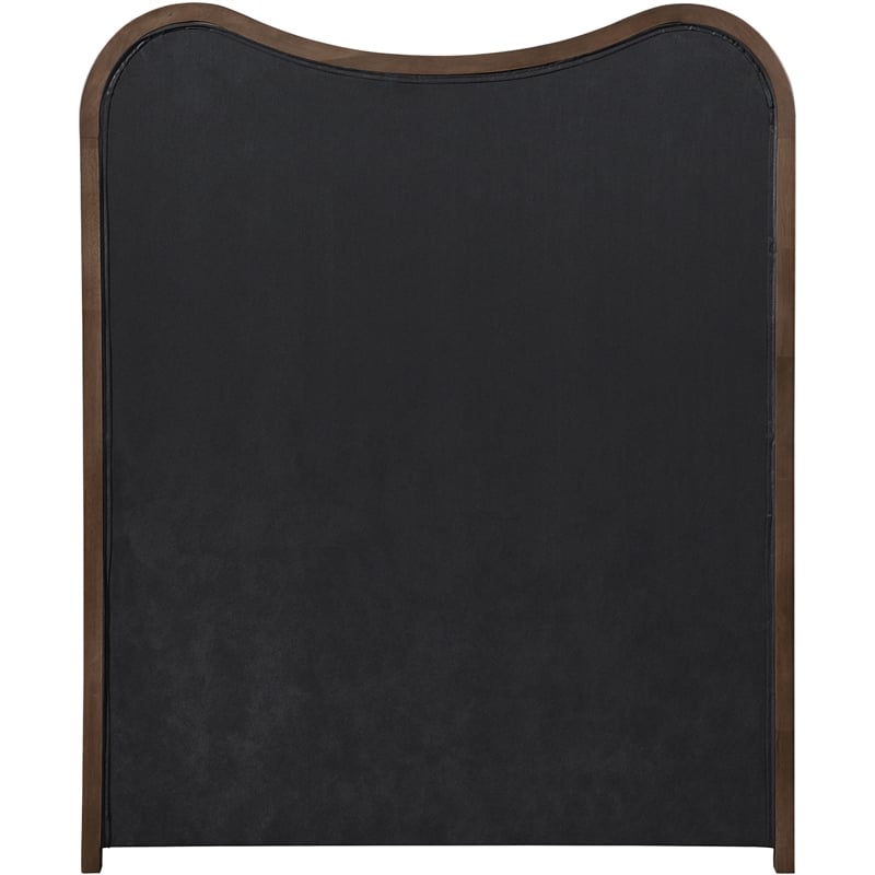 Meridian Furniture Arvada Beige Linen Textured Fabric Upholstered Twin Bed