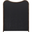Meridian Furniture Arvada Brown Linen Textured Fabric Upholstered Twin Bed