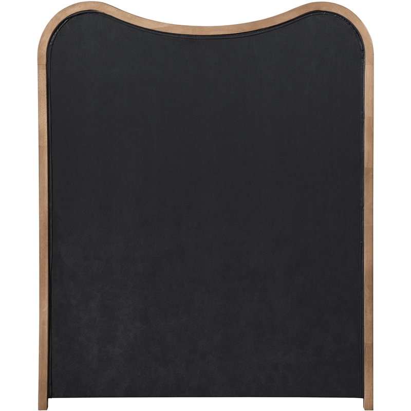 Meridian Furniture Arvada Cognac Vegan Leather Upholstered Twin Bed