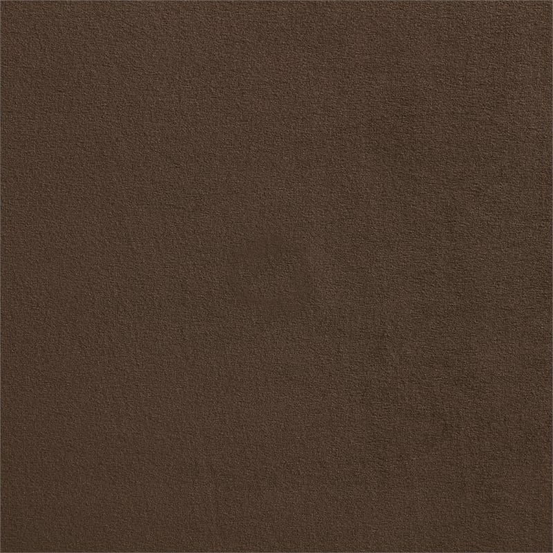 Meridian Furniture Rava Brown Velvet Upholstered Queen Bed