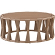 Meridian Furniture San Pietro Natural Aluminum Outdoor Patio Coffee Table