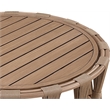 Meridian Furniture San Pietro Natural Aluminum Outdoor Patio Coffee Table