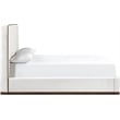 Meridian Furniture Rava Cream Velvet Upholstered King Bed